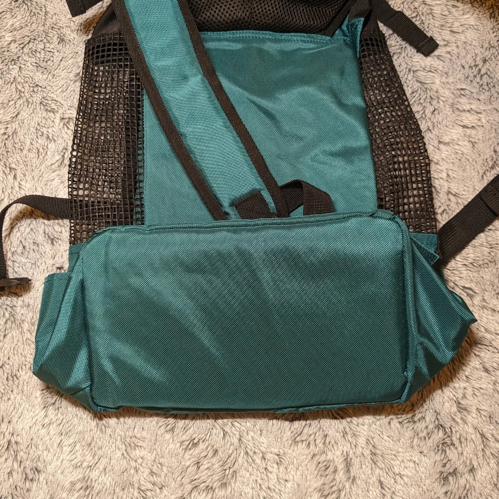 K9 Sport Sack Dog Backpack Large Blue Green Teal Dog Carrier Travel